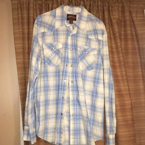 Men’s Aeropostale pearl button down